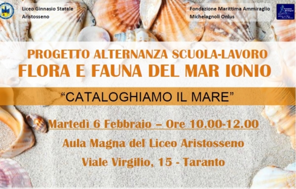 Cataloghiamo il mare