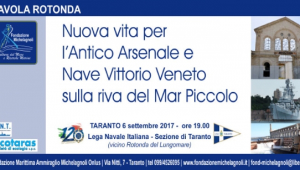 Arsenale e Nave Vittorio Veneto. Attrattori turistici per Taranto