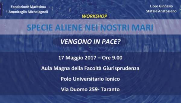 Workshop sulle specie aliene nei nostri mari