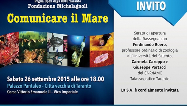 Apertura della Rassegna a Palazzo Pantaleo