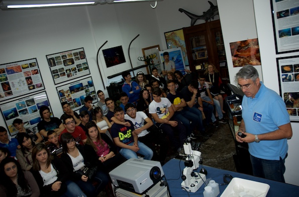 2012 - La Fondazione incontra L'ITIS Amaldi - Iniziativa ANMI Statte