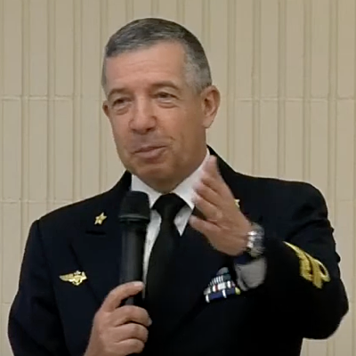 L'Amm. Flavio Biaggi